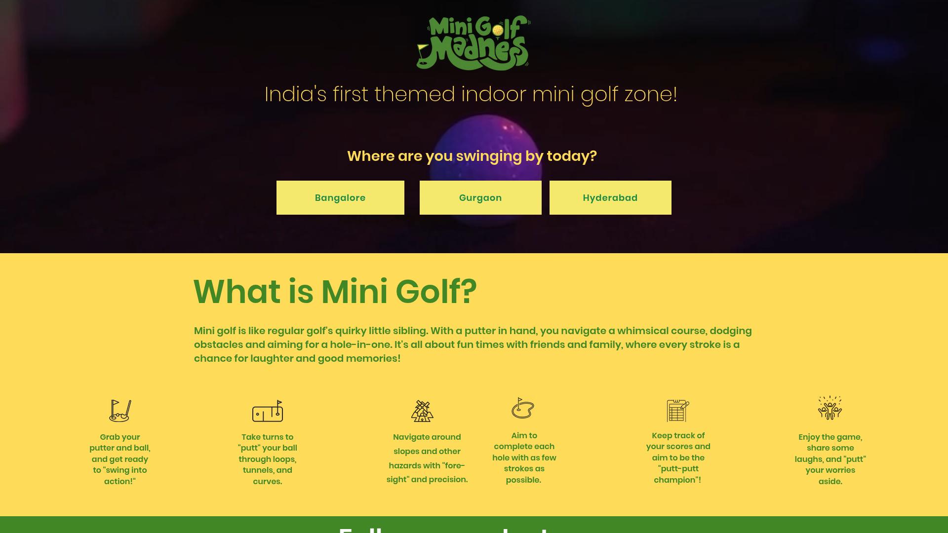 Mini Golf Madness